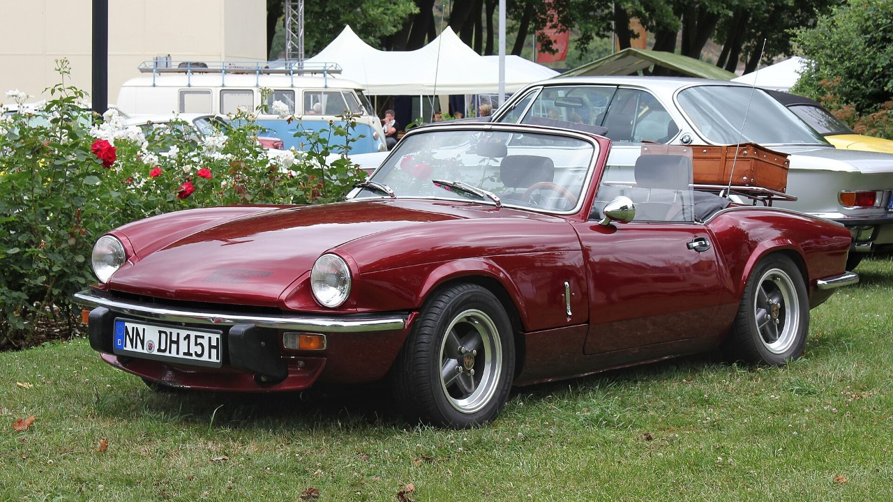 A Triumph Spitfire 1500