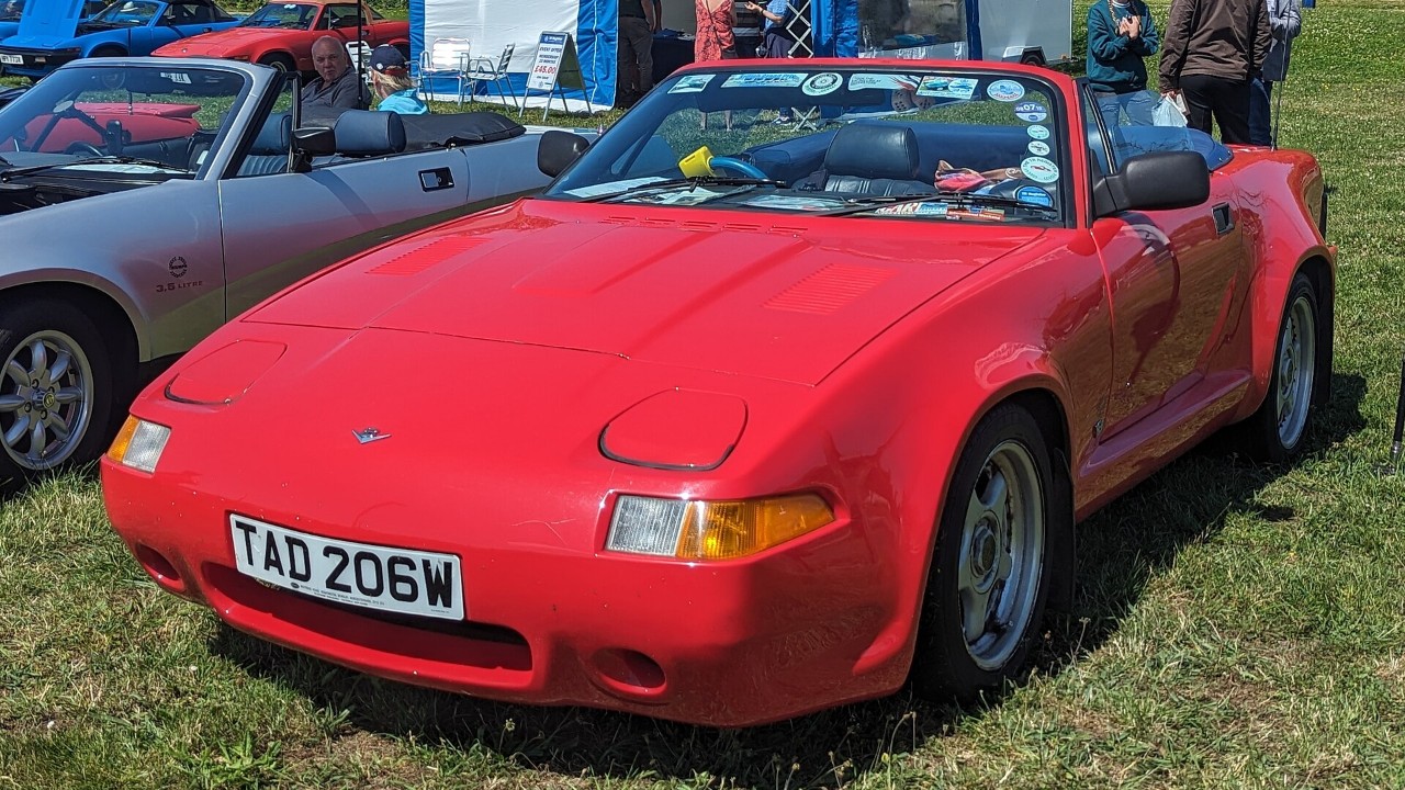 A 1980 Triumph TR7 Convertible