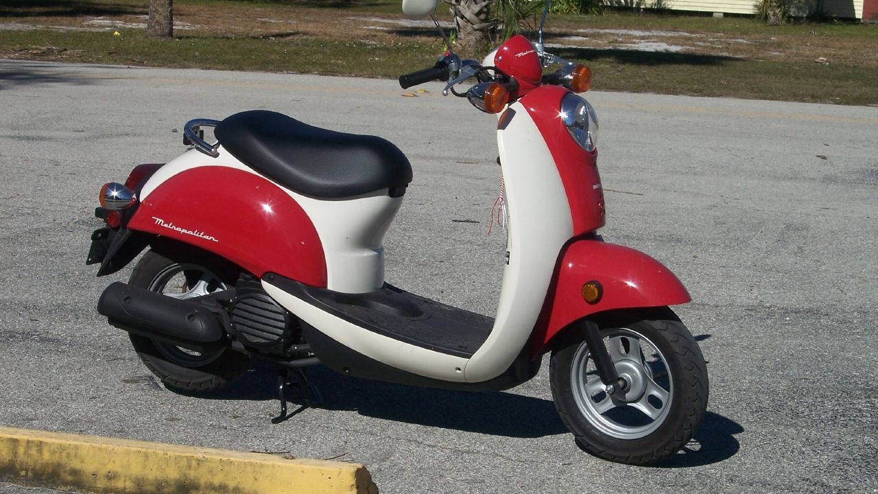 A Honda Metropolitan CHF50