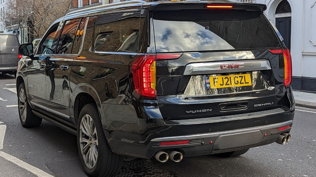 A 2021 GMC Yukon Denali