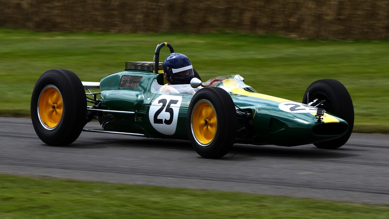 Lotus’s monocoque Type 25 carried Jim Clark to a then-record seven Grand Prix wins and the 1963 title