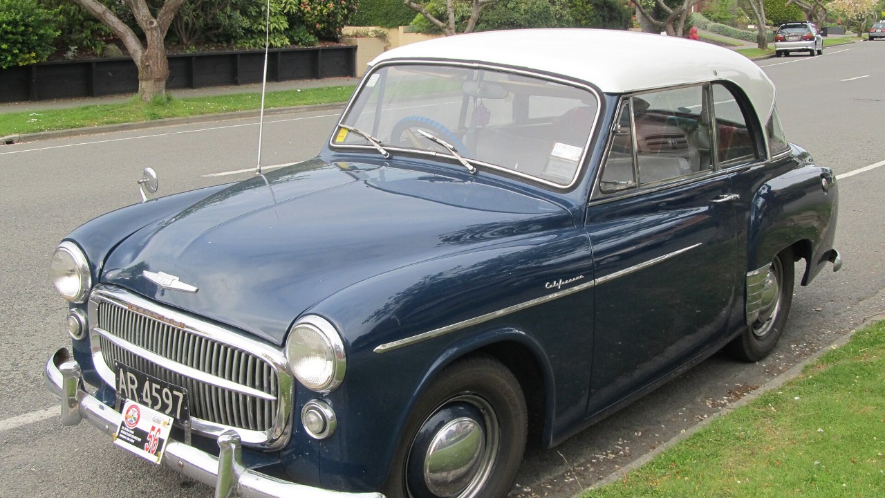 A 1955 Hillman Minx Californian hardtop