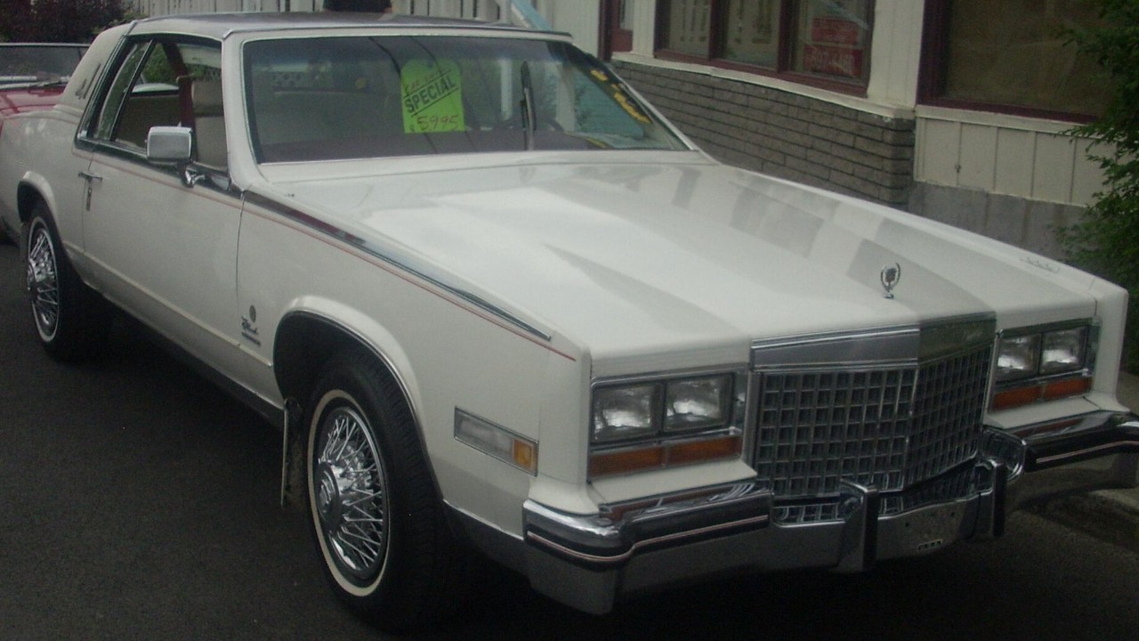 A 1980 Cadillac Eldorado, the same generation as the 1981 car