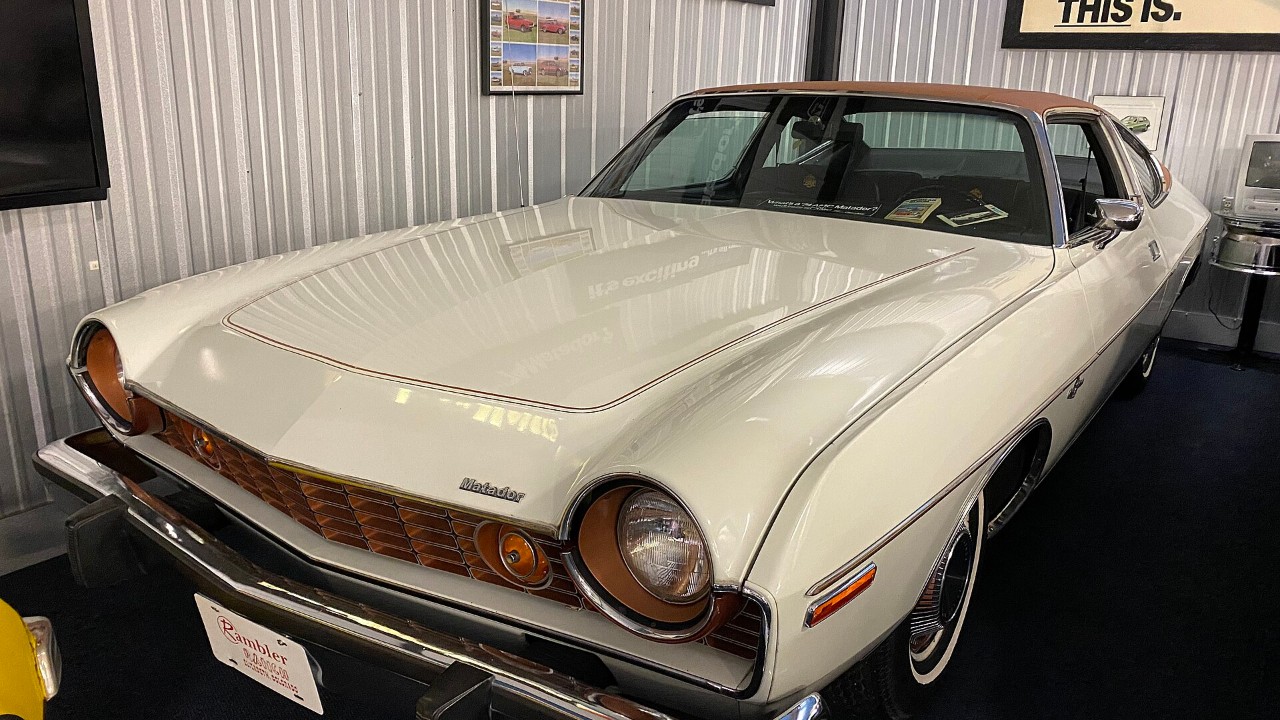 A 1974 AMC Matador Oleg Cassini coupe