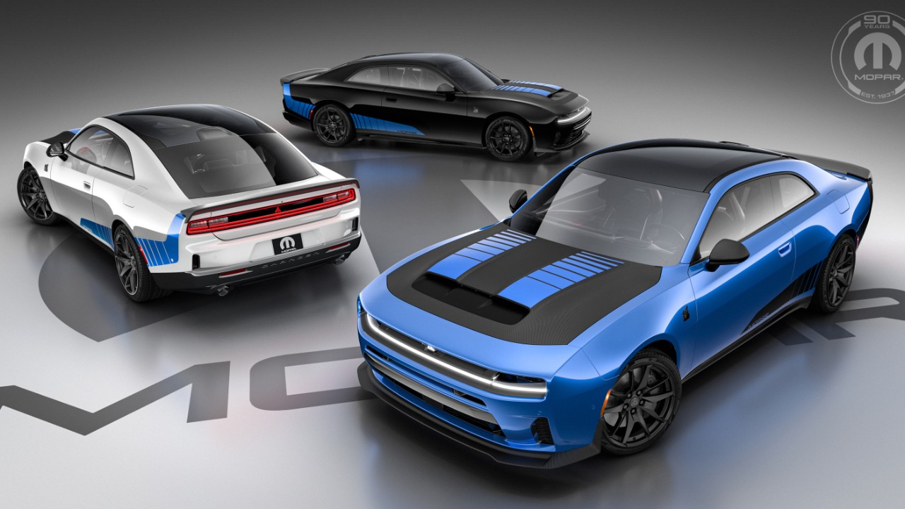 Mopar’s ’27 Dodge Charger package is limited to 270 cars, 90 in each of three colors