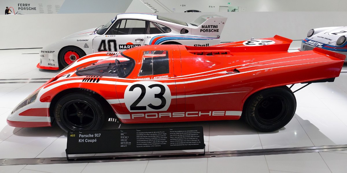 Porsche 917 K at the Porsche Museum