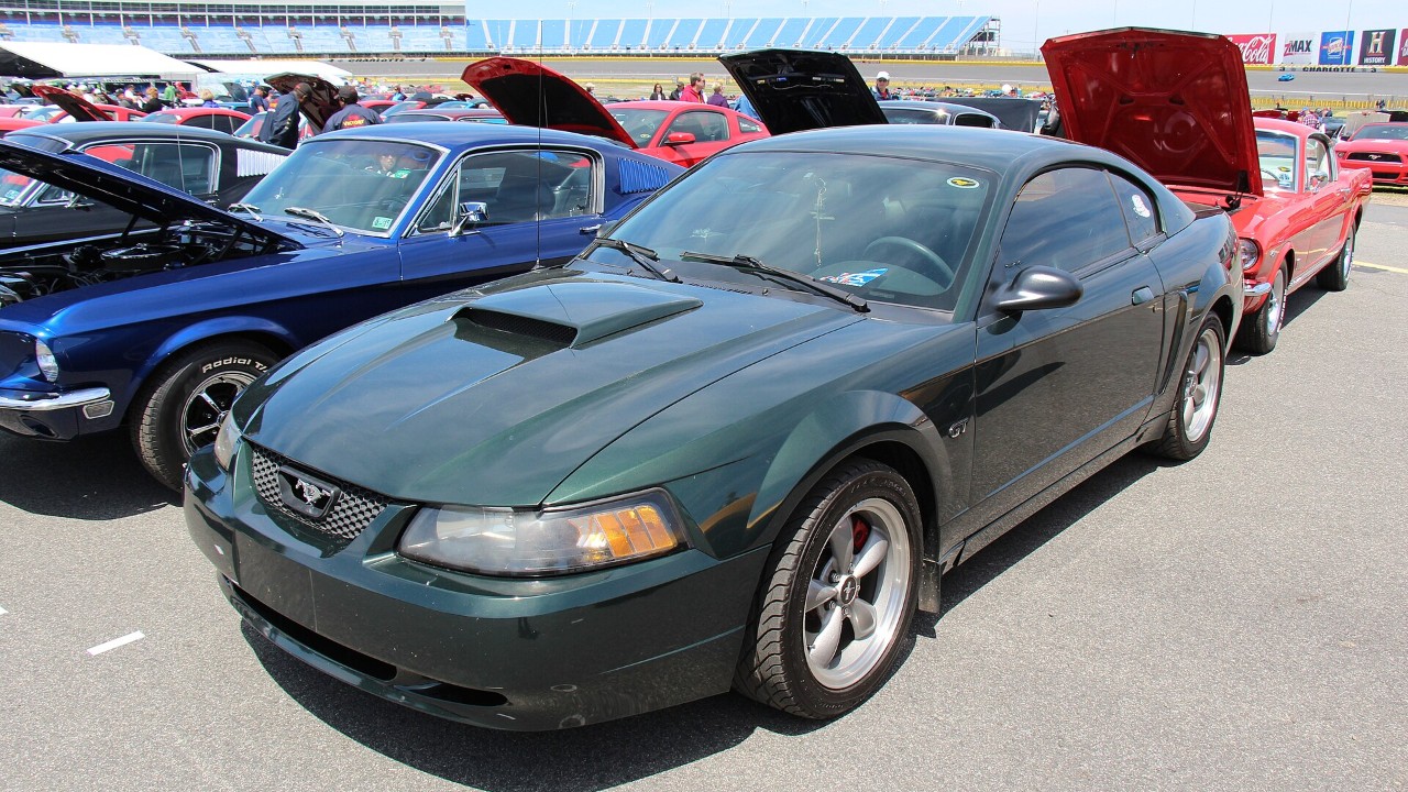 A 2001 Ford Mustang Bullitt