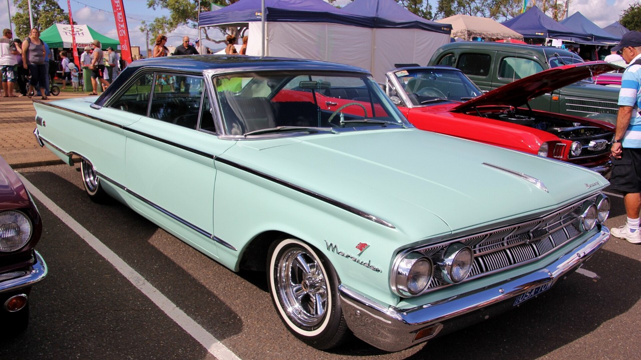 A 1963 Mercury Marauder S-55 coupe