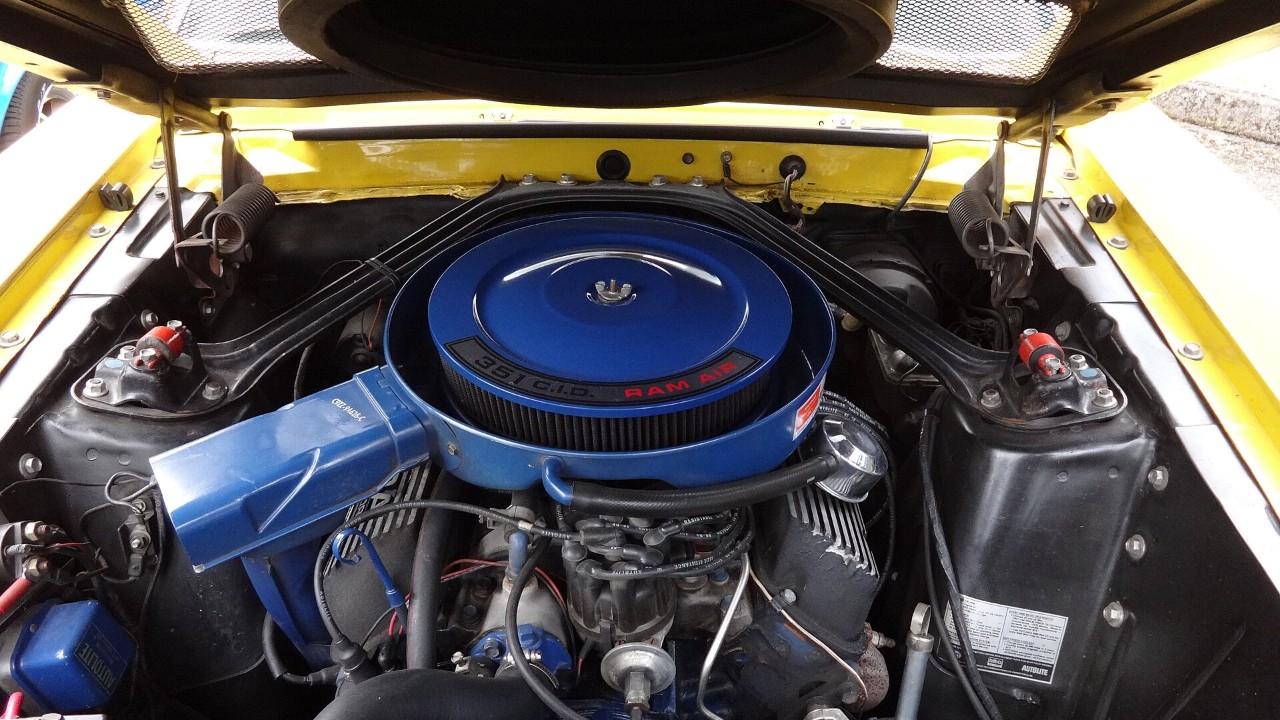 A 351 Windsor V8 in a 1969 Shelby