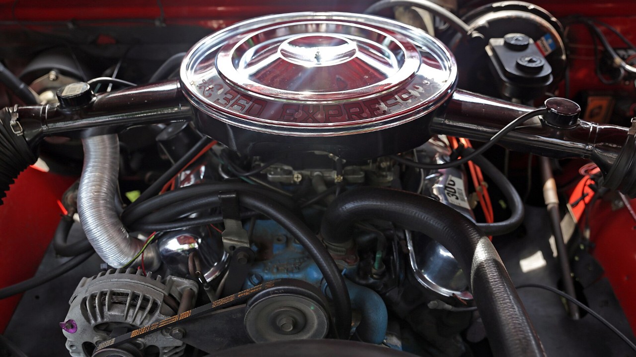 A Chrysler 360 V8 in a Dodge Li'l Red Express truck