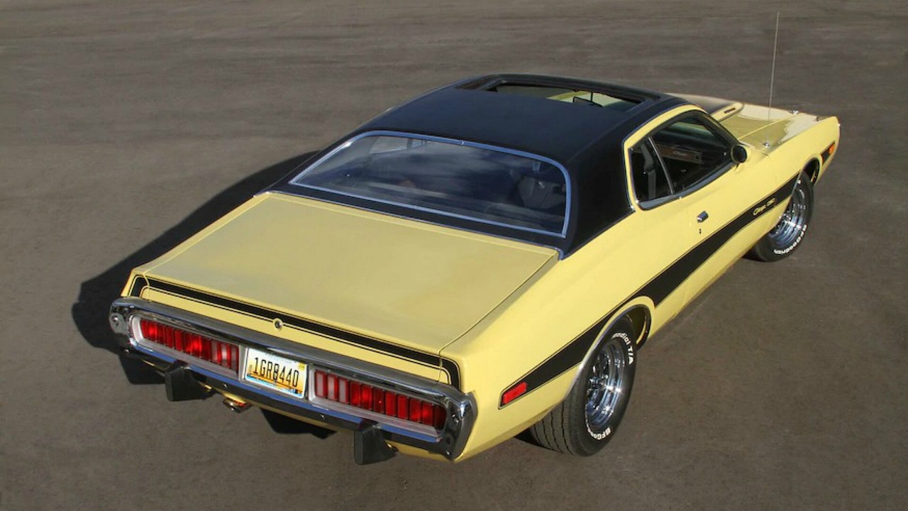 A 1974 Dodge Charger Rallye