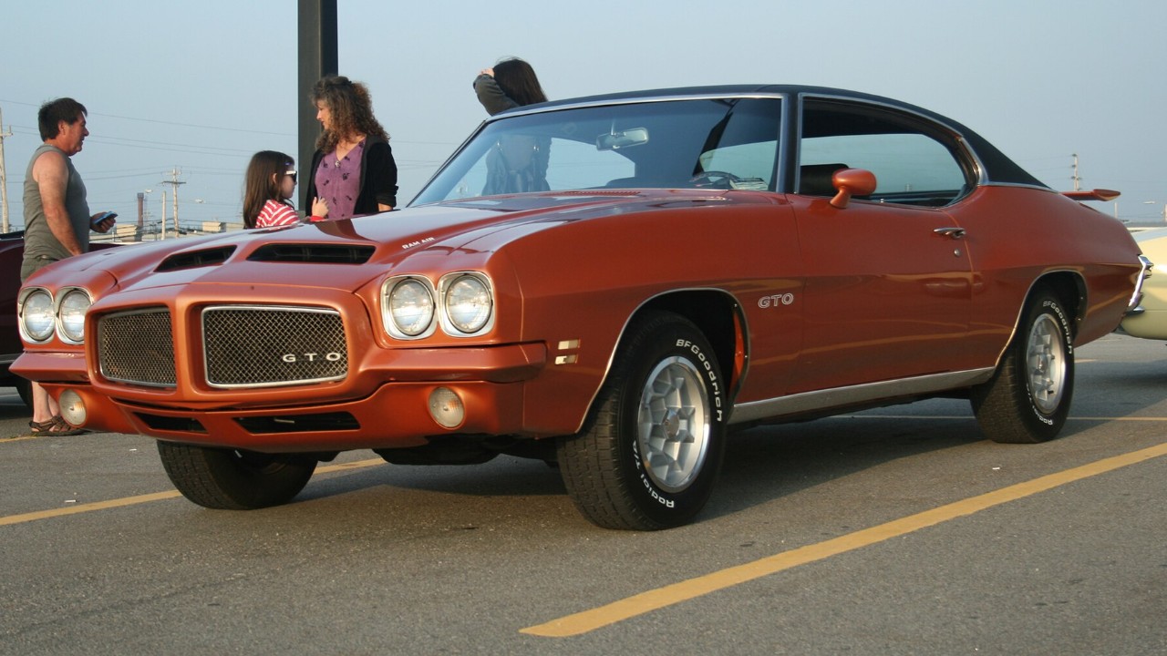 A 1971 Pontiac GTO