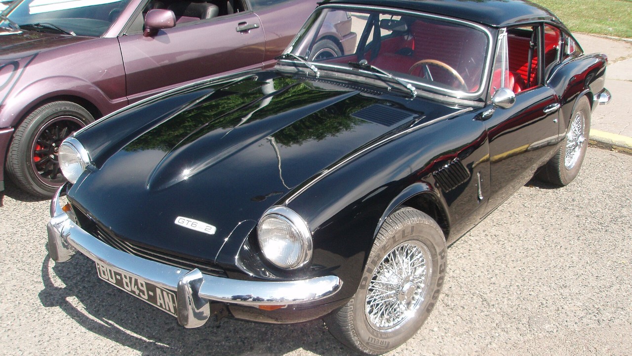 A Triumph GT6 Mk2