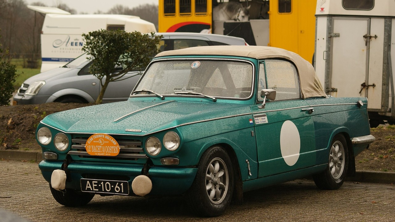 A 1970 Triumph Vitesse 2-Litre Mk2 convertible