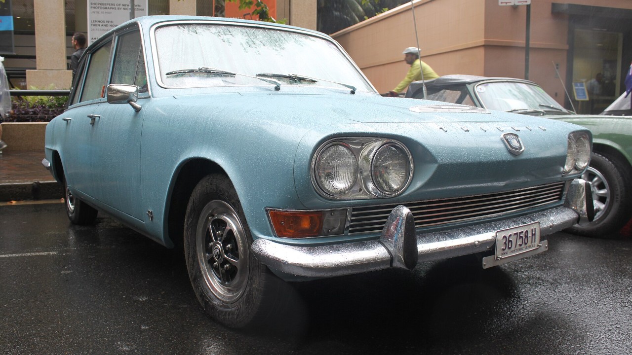 A Triumph 2.5 PI saloon