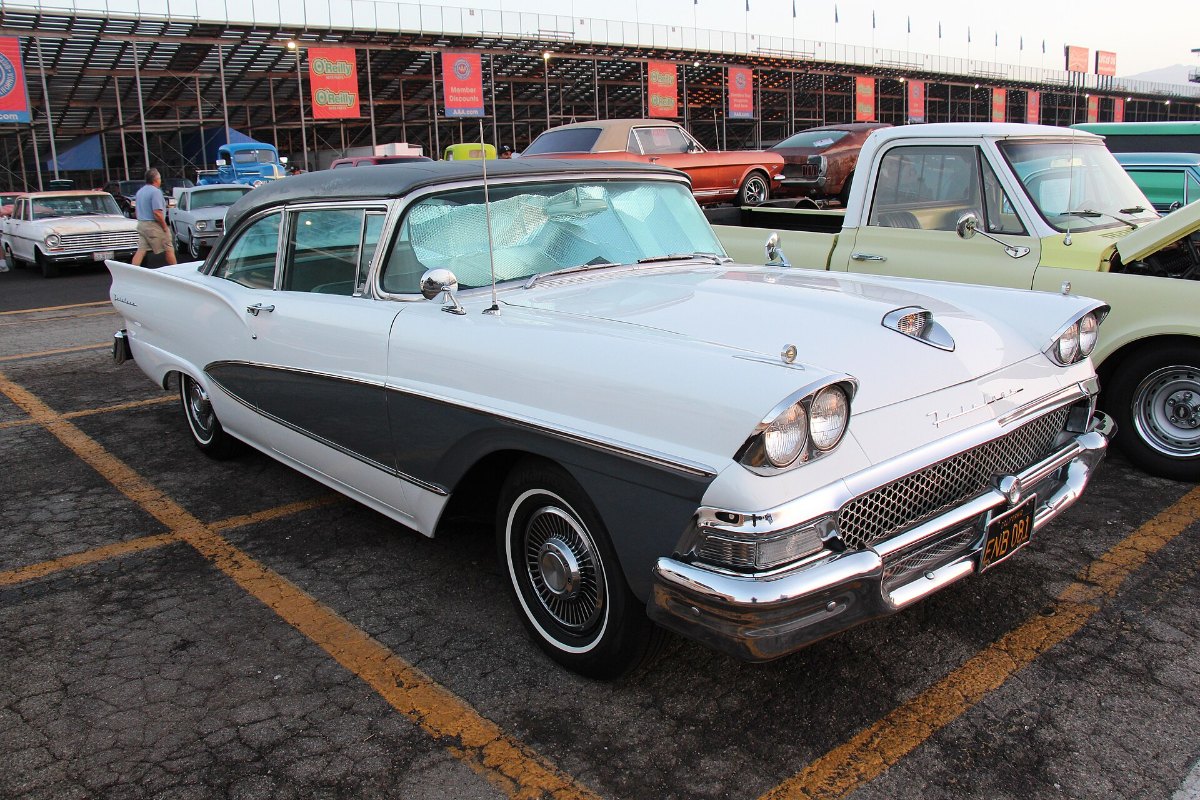 1958 Ford Fairlane two-door club sedan