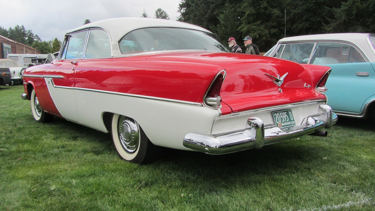 A 1955 Plymouth Belvedere