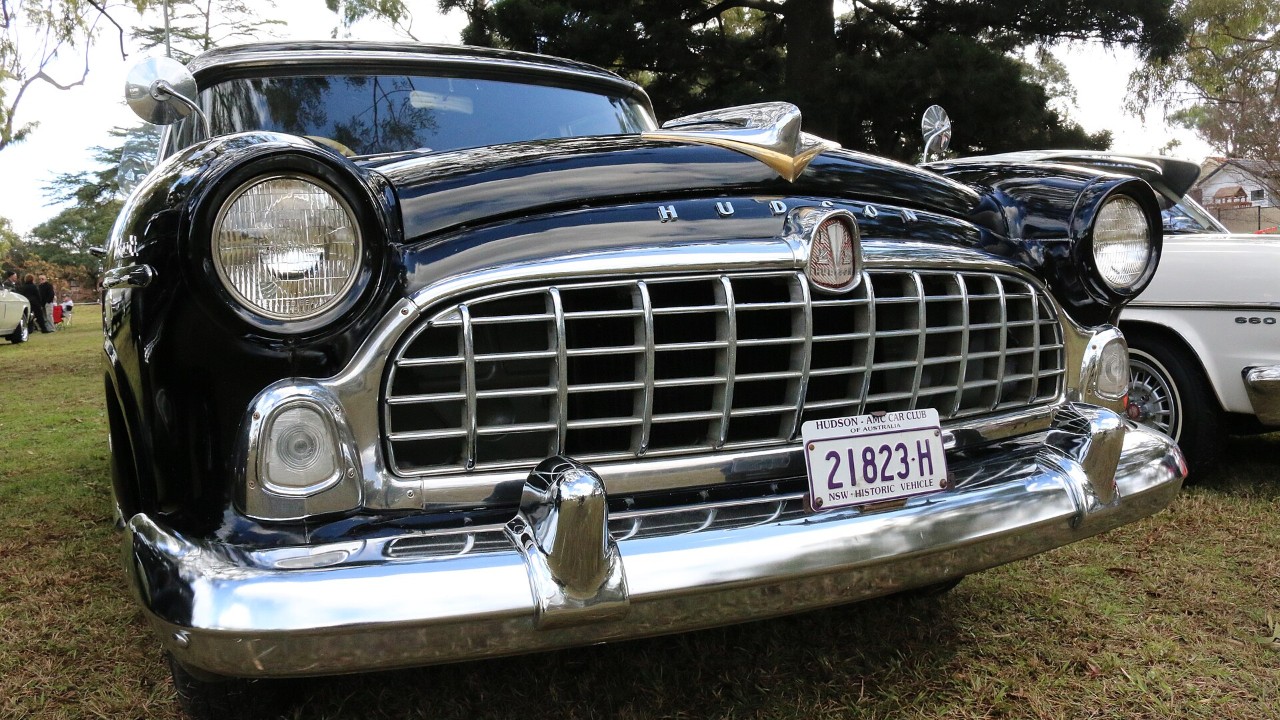 A 1955 Hudson Hornet