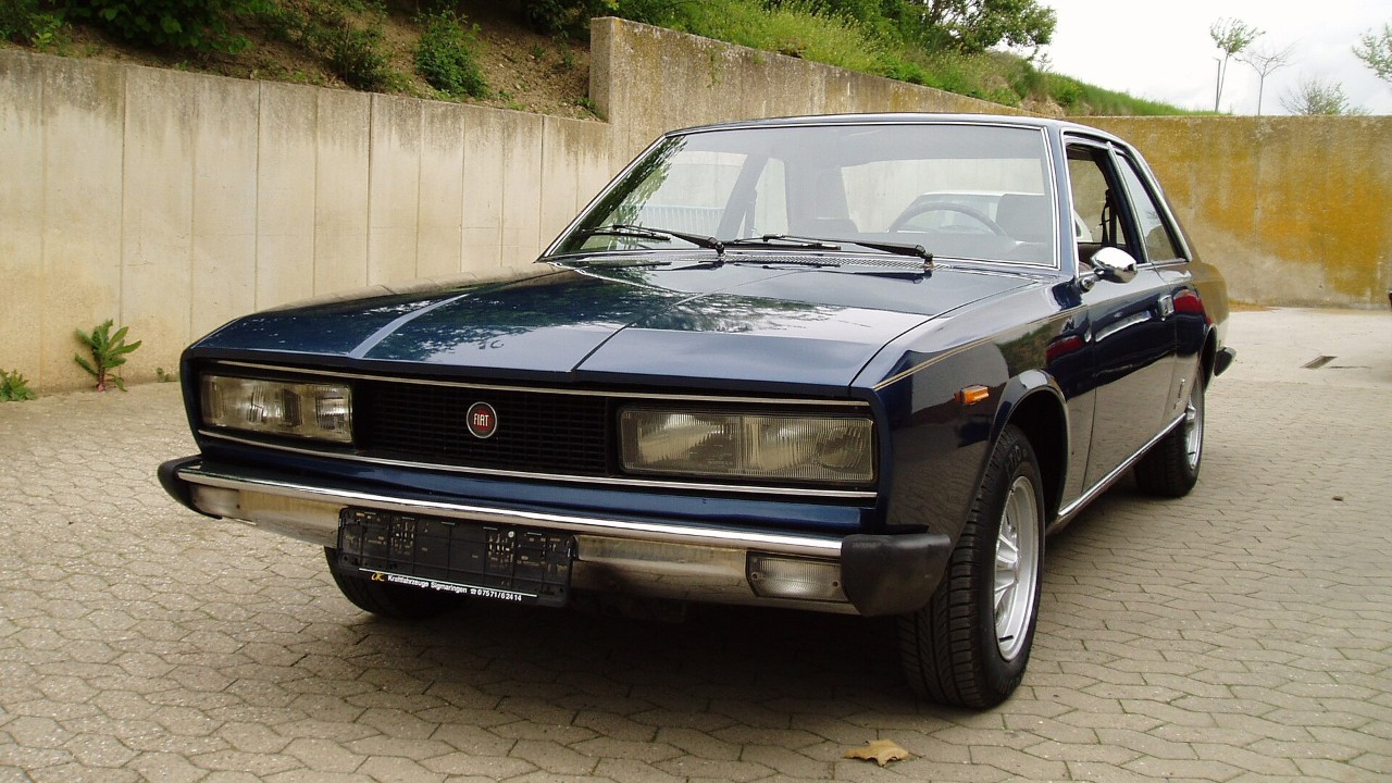A 1972 Fiat 130 Coupé