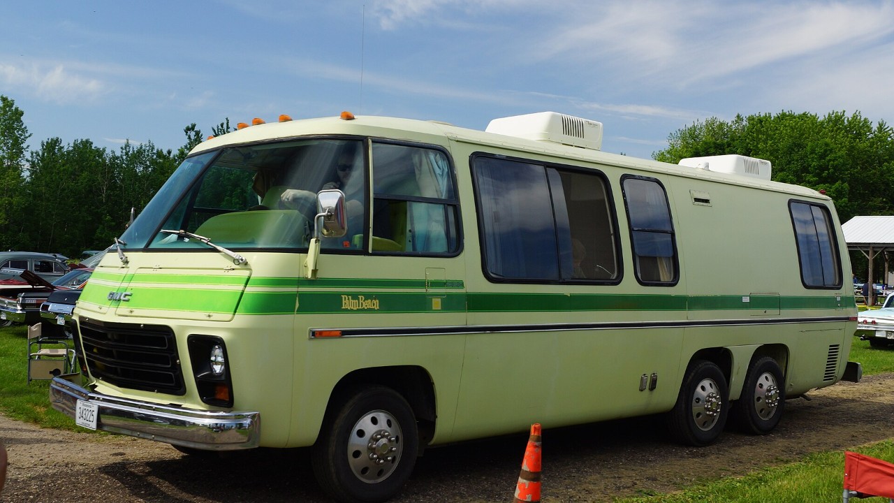 A 1976 GMC Palm Beach Motorhome