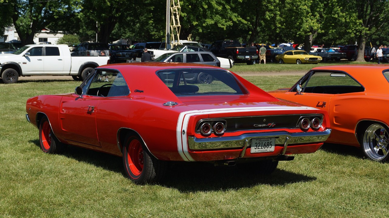 A 1968 Dodge Charger R/T, one of the cars that carried the 440 RB V8