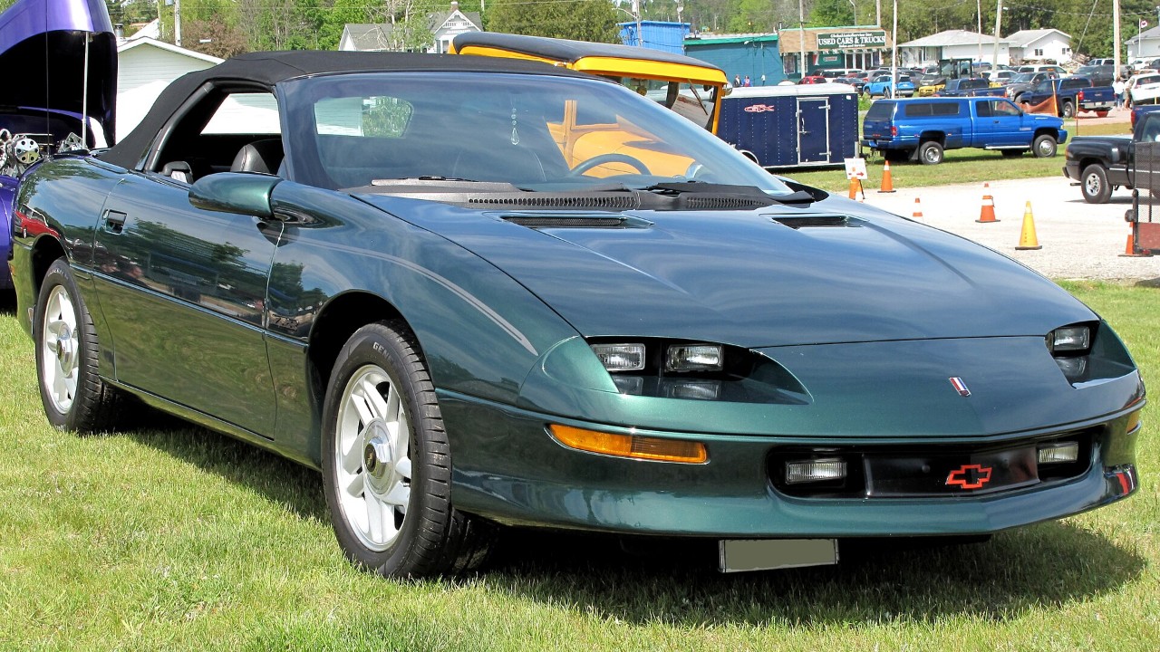 A 1995 Chevrolet Camaro Z28