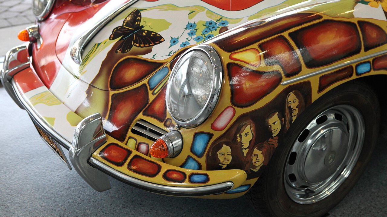 Janis Joplin’s psychedelic Porsche 356 sold for $1.76 million