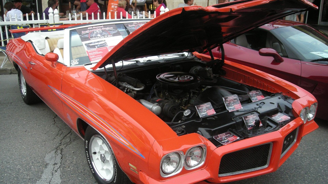 A 1971 Pontiac GTO
