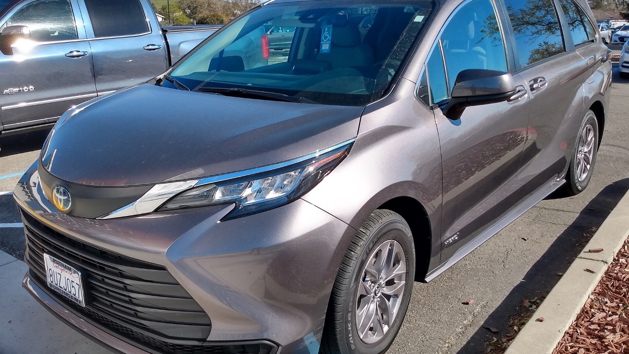 Toyota is recalling 228,367 Sienna Hybrids because the second-row seat backs may not stay locked in a crash