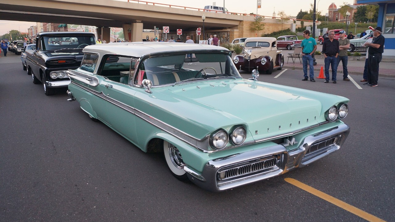 A 1958 Mercury Voyager wagon from the Mercury Super Marauder model year