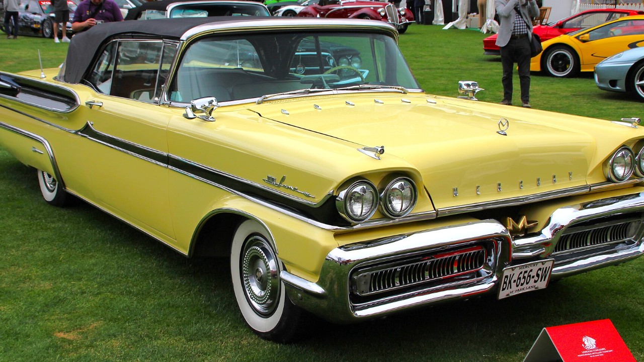 Three carburetors on a 430 V8 gave Mercury’s 1958 Super Marauder 400 hp, and about 100 were sold