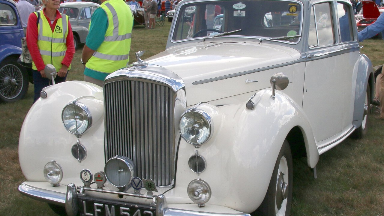 A 1950 Bentley Mark VI standard steel saloon