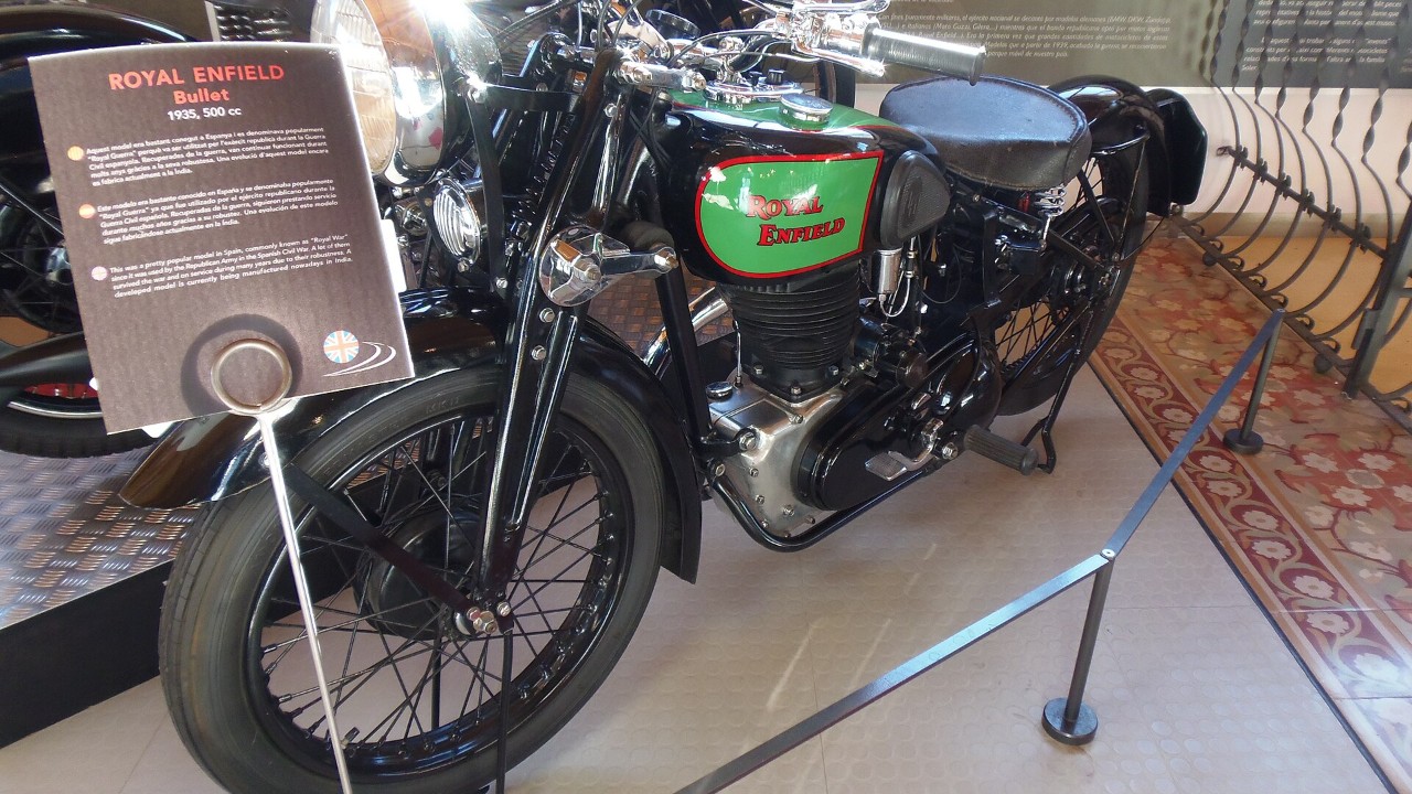 A 1935 Royal Enfield Bullet 500