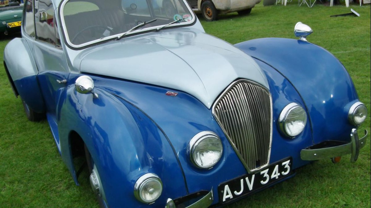 A 1948 Healey Elliott saloon