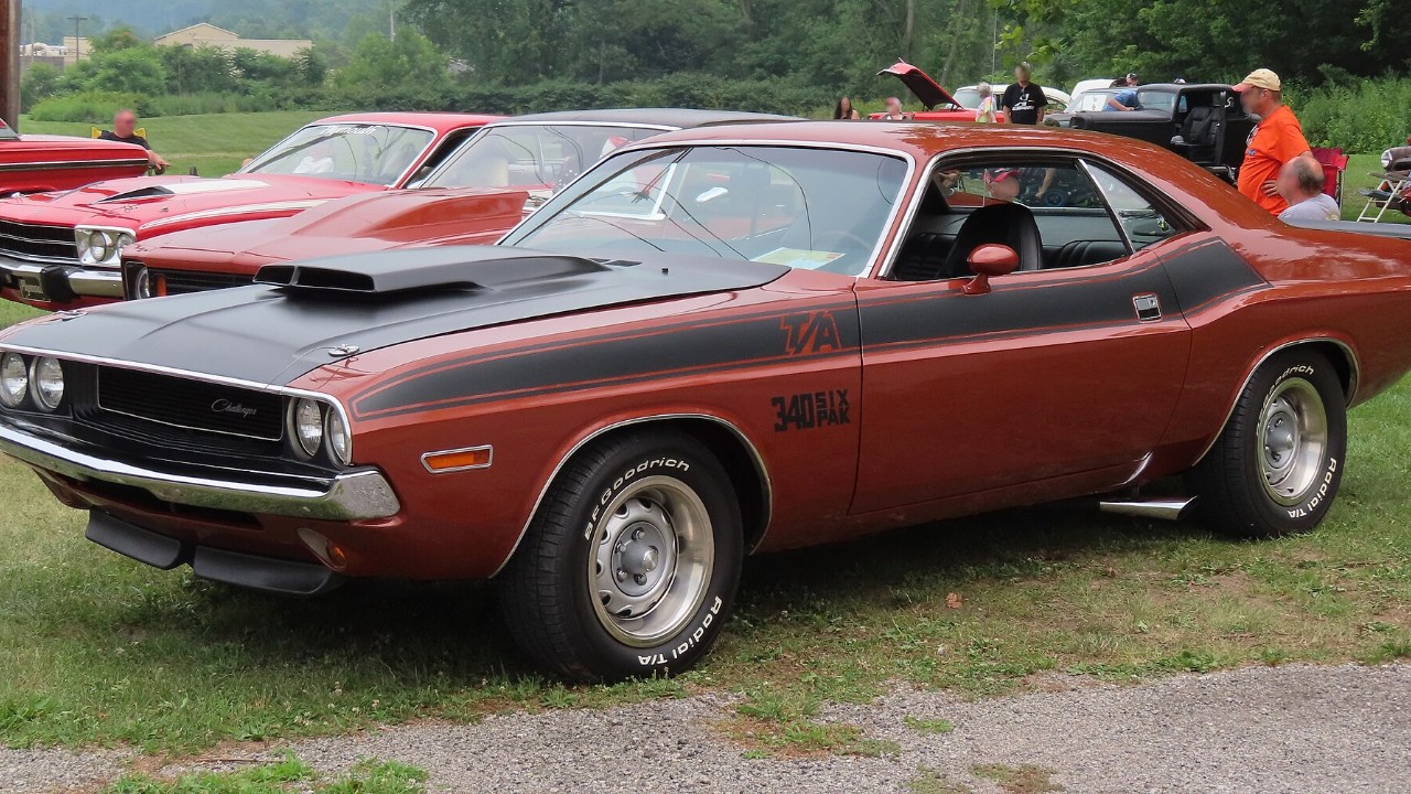 A 1970 Dodge Challenger T/A