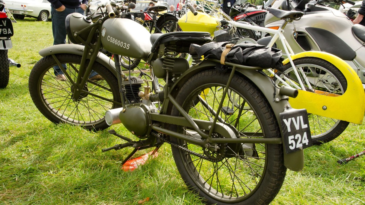 A 1943 Royal Enfield Flying Flea