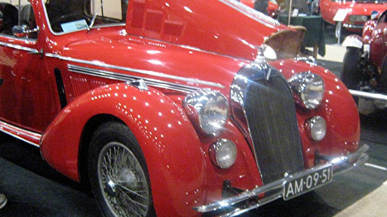 A Talbot-Lago T26 Record berline