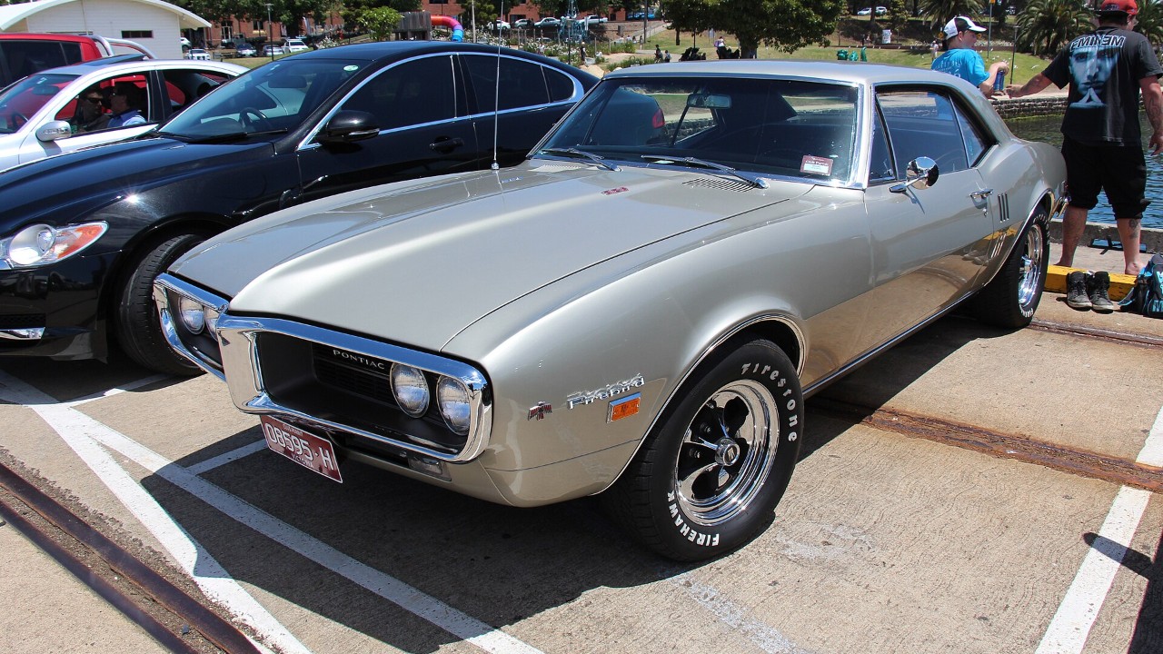 A 1967 Pontiac Firebird 326