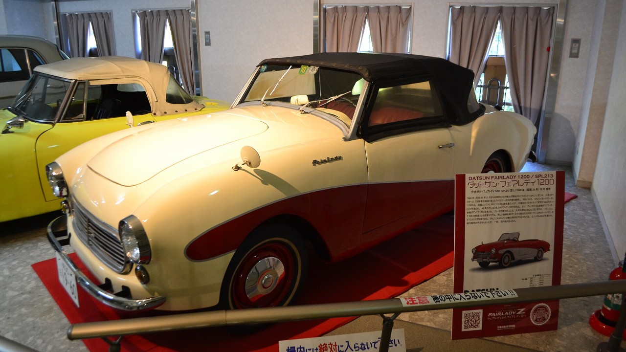 A 1960 Datsun Fairlady SPL213 roadster