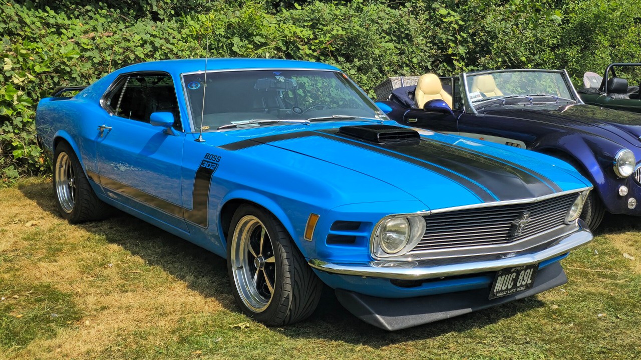 A 1970 Ford Mustang Boss 302