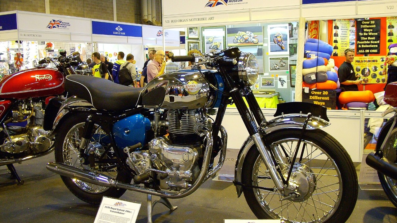 A Royal Enfield 700cc Constellation
