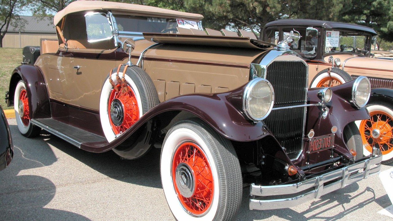 A 1929 Pierce-Arrow coupe, one of the Pierce-Arrow models of the Studebaker era