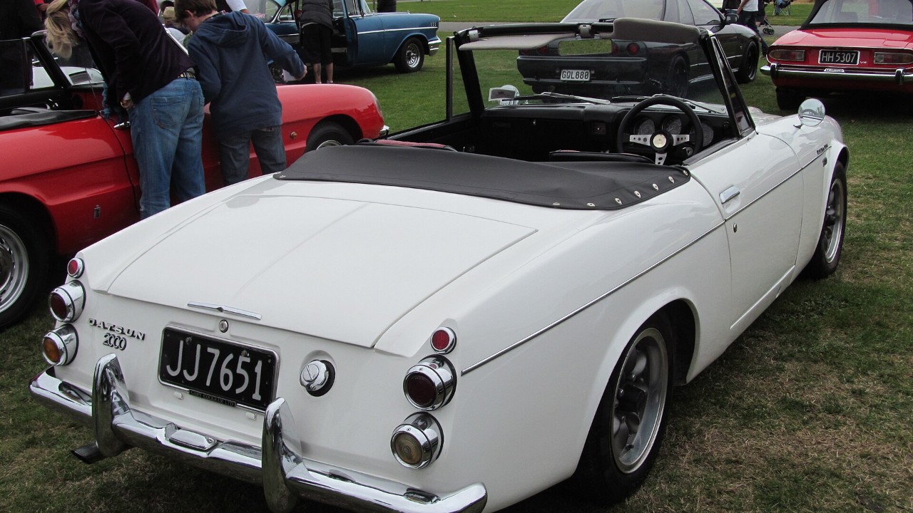 A 1968 Datsun 2000 Roadster