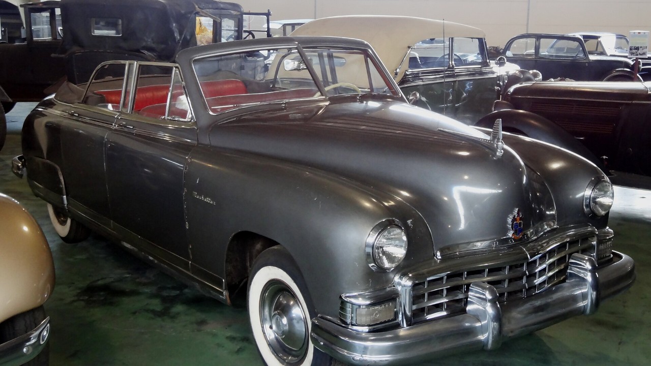 A 1949 Frazer Manhattan four-door