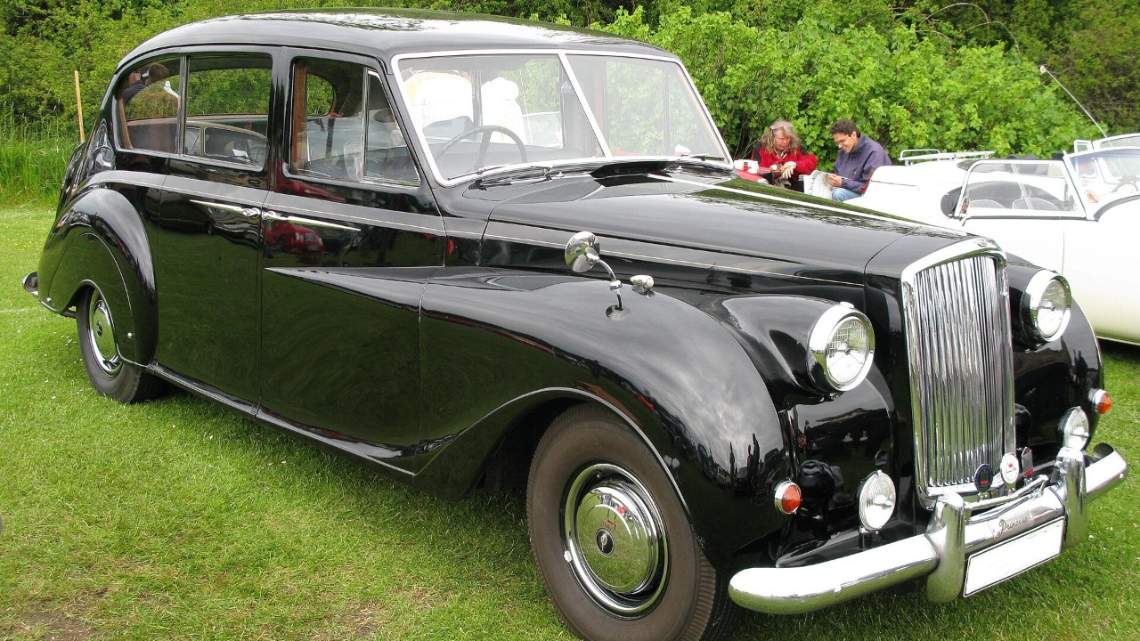 A Vanden Plas Princess limousine