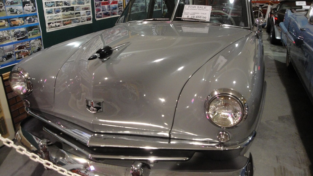 A 1951 Kaiser Deluxe Traveler