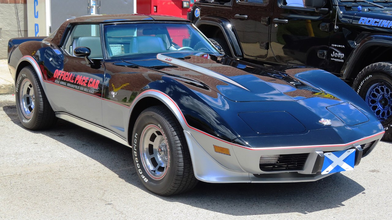 Corvette Indy pace car: a 1978 Chevrolet Corvette Indianapolis 500 Pace Car Limited Edition