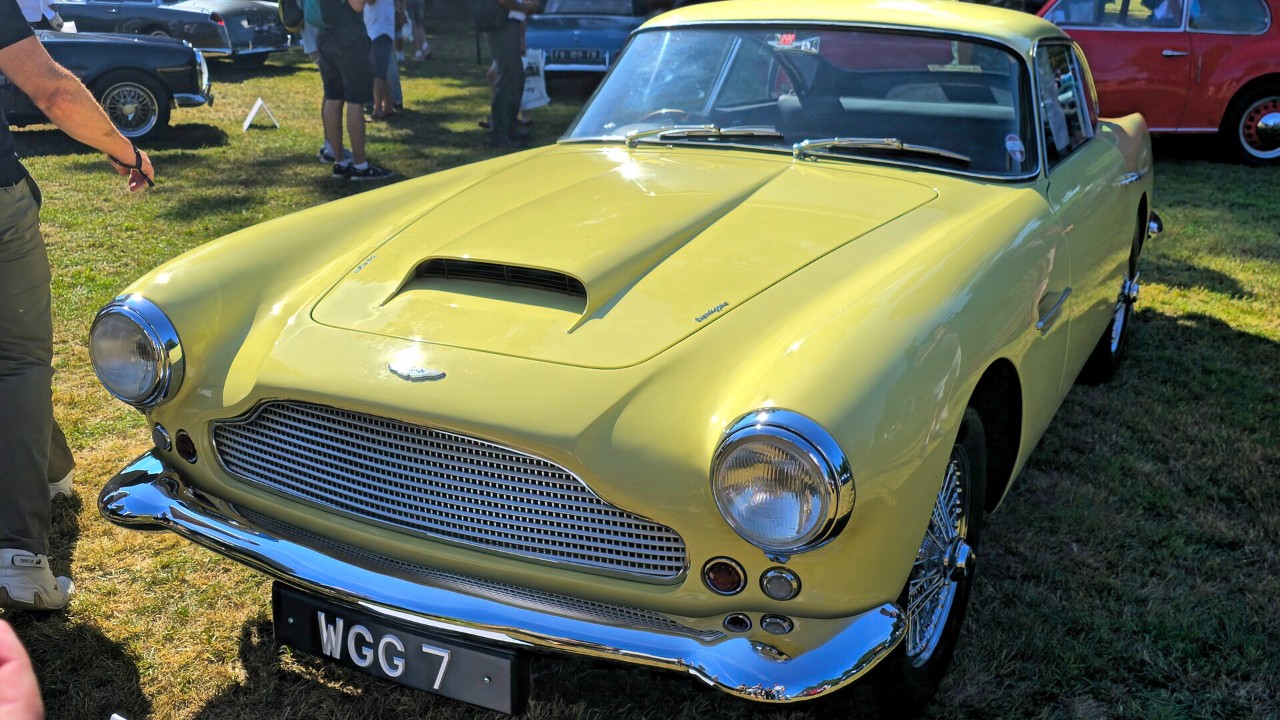 A 1959 Aston Martin DB4