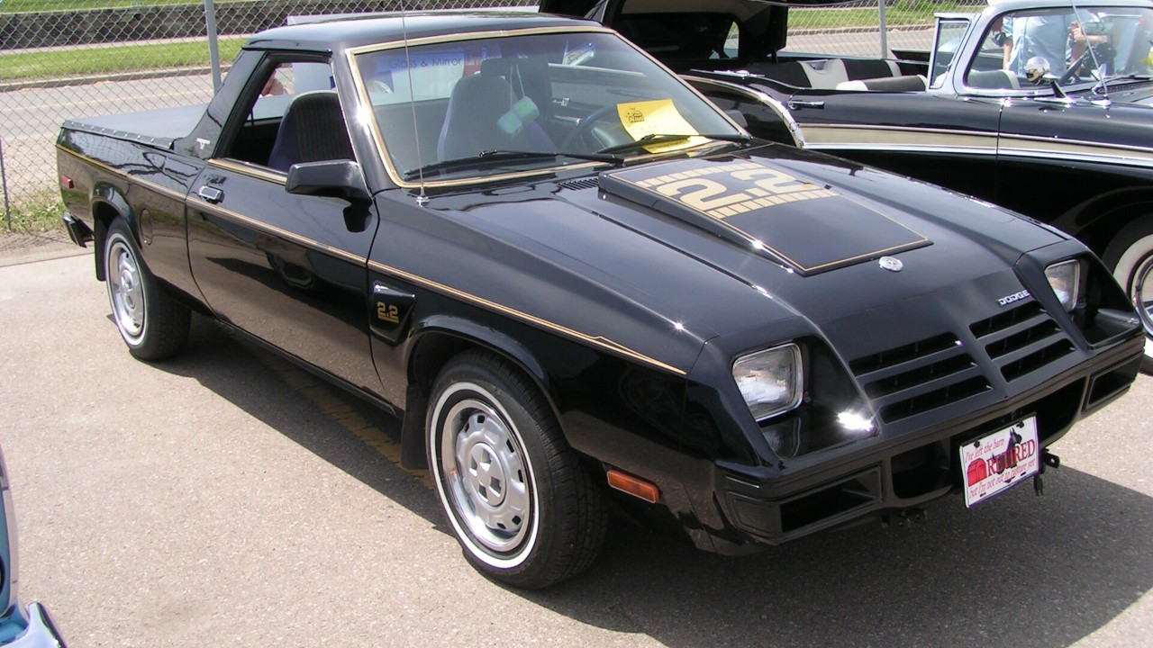A 1983 Dodge Rampage