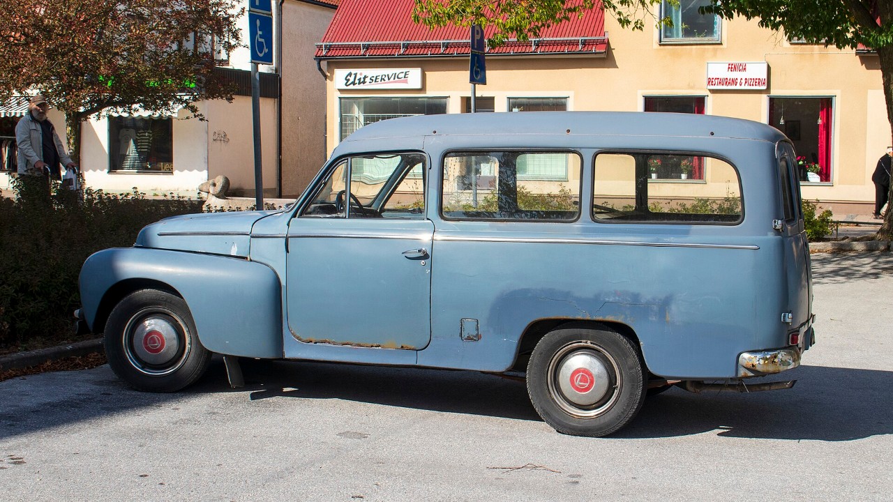 A 1962 Volvo Duett estate
